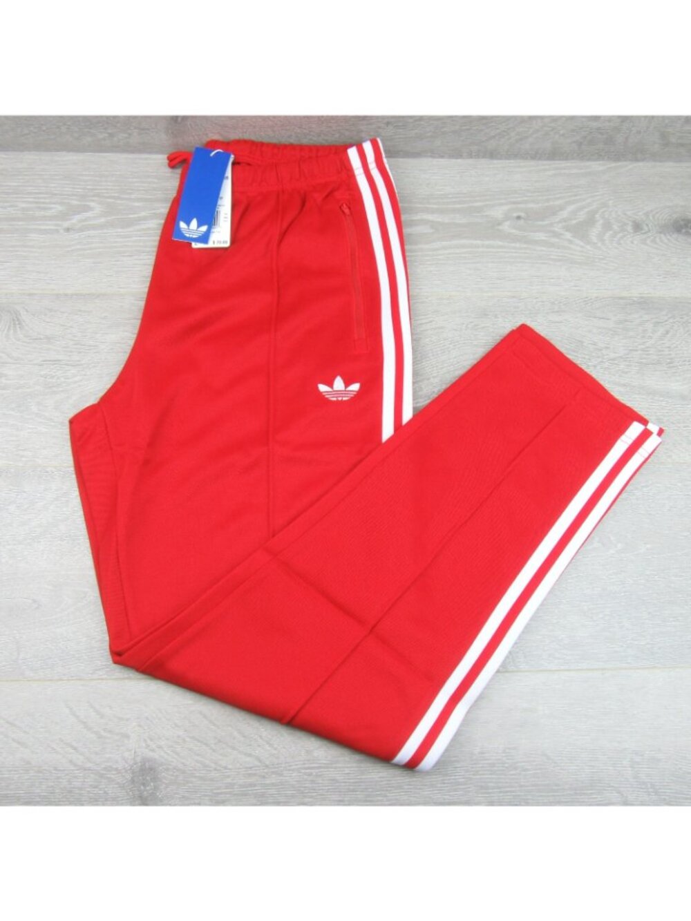 Adidas Originals Classic Track Pants Men's Size Large Scarlet Red NEW - Picture 2 of 15